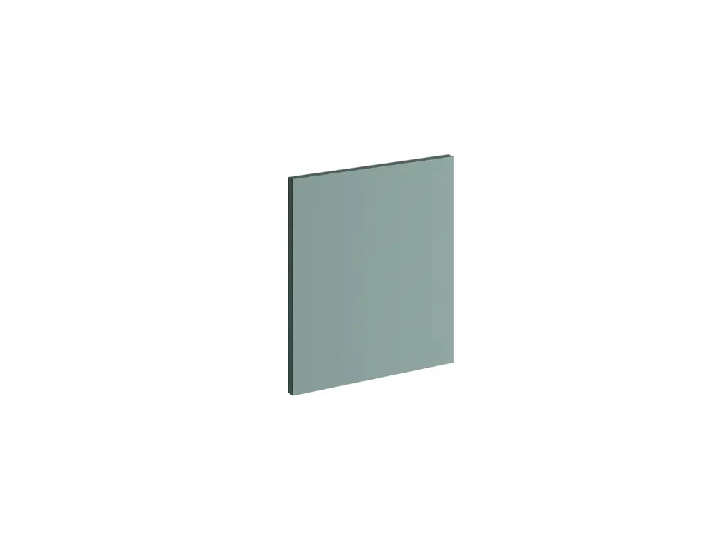 Offre Exclusive Joue de finition pour meuble haut de cuisine Lotus vert d‘eau mat 35 x 31 cm OFITRES