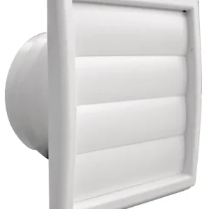 Expédition Rapide Clapet extérieur PVC - volets auto. - diam. 100-130 mm AUTOGYRE