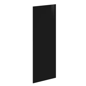 Façade dos pour meuble de cuisine Cristal noir brillant 85 x 240 cm OFITRES Populaire