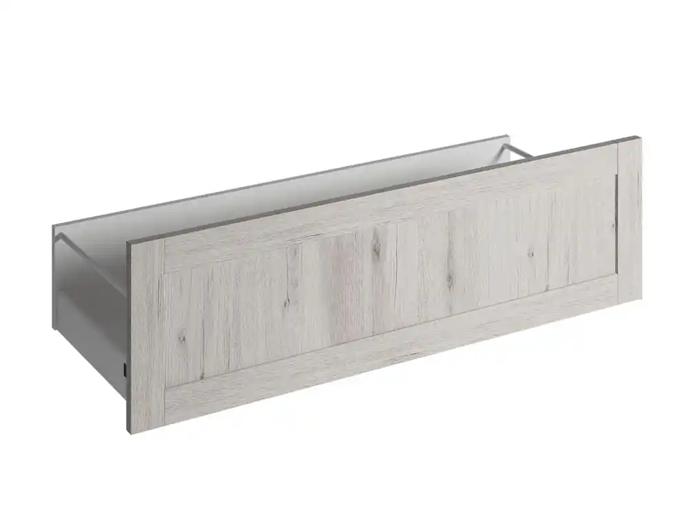 Façade tiroir à cadre effet bois blanchi pour meuble de cuisine Quadro ANV-01 OAK 35 x 120 cm OFITRES Nouvel Arrivage