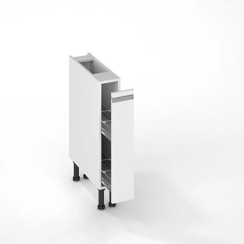 Façade pour meuble range-épices Ibiza blanche 70 x 15 cm OFITRES Certifié