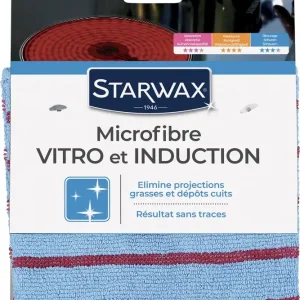 Lavette microfibre pour vitroceram et induction - STARWAX Soldes