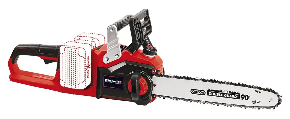 Acheter En Ligne Tronçonneuse à batterie 36 V guide 35 cm GE6LC 36/35 Kit batterie EINHELL