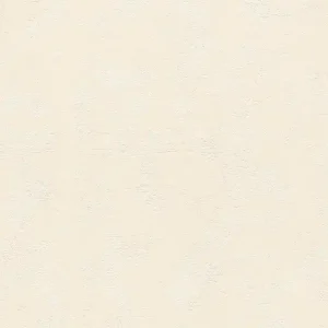 Papier peint vinyle expansé sur intissé uni effet taloché crème 53 cm x 10 m AS CREATION Prix Réduit