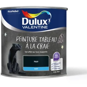Peinture effet tableau noir à la craie 500 ml - DULUX VALENTINE Soldes