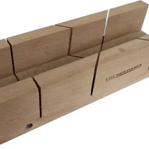 Boite à coupe 250mm bois - Hêtre - 45°/90° FISCHER DAREX Certifié
