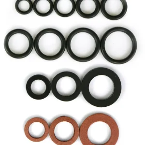 Solde Coffret de 78 joints assortiment fibres, caoutchouc et torique QUICK PLOMBERIE