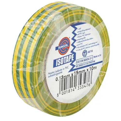 Affaire À Saisir Ruban adhésif ISOTAPE électricien vert/jaune - EUROCEL - 0150S0148 HANGER