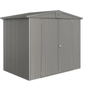 Retour Gratuit Abri de jardin en métal Europa 3.33 m² gris quartz Taille 3 BIOHORT Livraison à domicile incluse