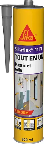 Prix Promo Mastic-colle d‘étanchéité Sikaflex-11FC Gris 400 g