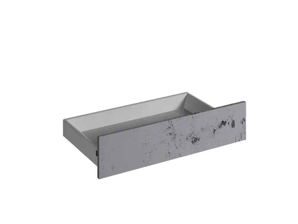Offre Du Jour Façade tiroir pour meuble de cuisine Lotus béton mat 13,8 x 80 cm OFITRES