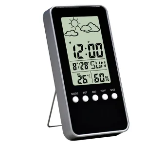 Station météo intérieure First - Noir CHACON Réduction