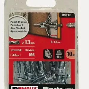 Dernière Chance Chev mtl 6x34vis tcm6 10p MOLLY