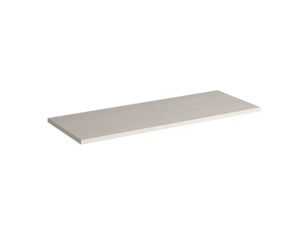 Super Prix Tablette décorative effet bois blanc Nature muratti-04 80 x 30 cm OFITRES