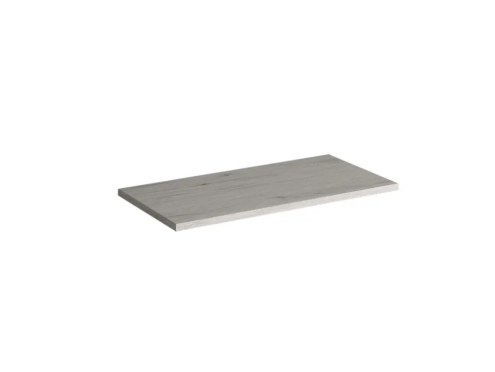 Nouveauté Tablette décorative effet bois blanchi Quadro ANV-01 OAK 60 x 30 cm OFITRES