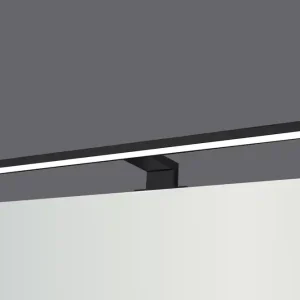 Pas Cher Spot LED Parma black 50 - 8w MP GLASS