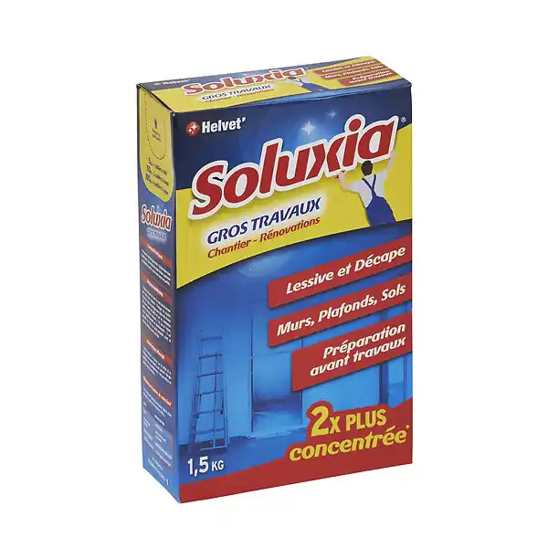 Usine Directe Lessive gros travaux poudre - 1,5Kg - 2x concentré SOLUXIA