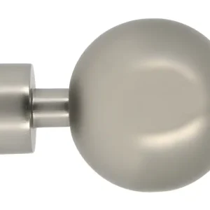 Embout boule Delia diam 20 mm Finition Nickel - MOBOIS Nouvel Arrivage