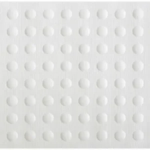 Tapis antidérapant Sweet - Blanc - 35x53 GELCO Expédition Rapide