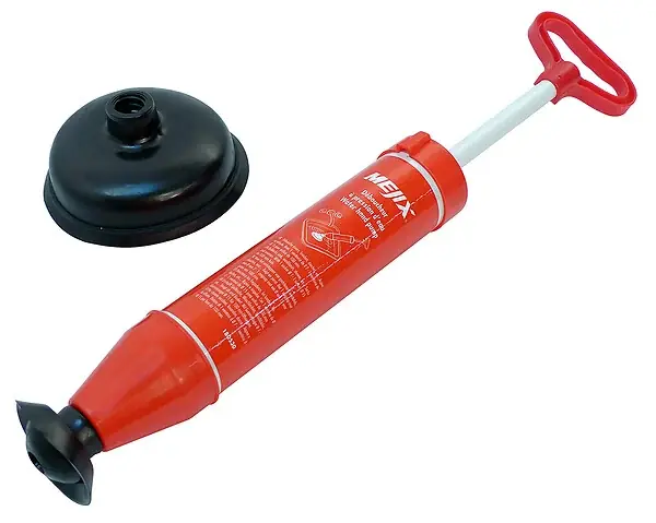Kit déboucheur à pression d‘eau - 2 ventouses 7 et 15cm MEJIX Acheter Direct