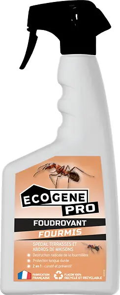 Anti fourmis vaporisateur 500ml - Insecticide ECOGENE Prix Cassé