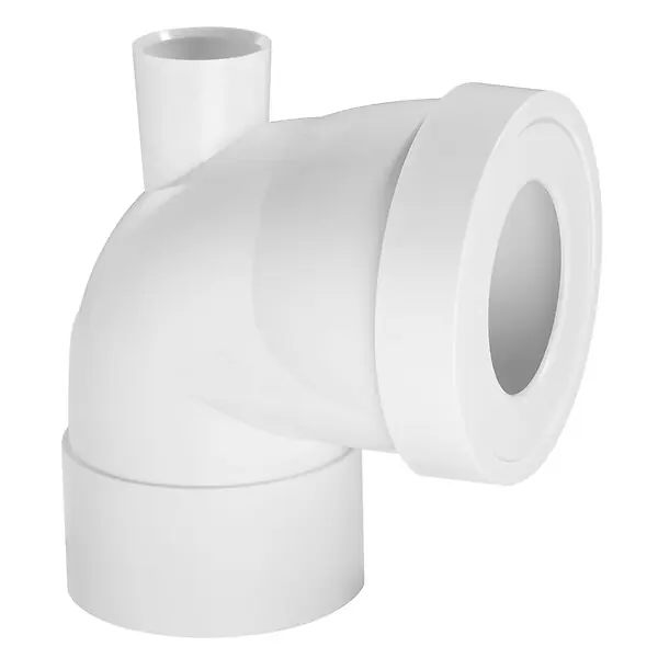 Pipe wc f courte coudee avec piquage 40mm JARDIBRIC Affaire À Saisir
