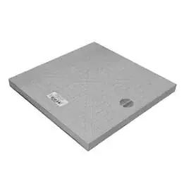 Réduction Couvercle renforcé - Polypropylène - 30x30cm - Gris JARDIBRIC