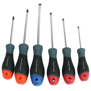 Offre Limitée Jeu de 6 tournevis plats et cruciformes MEKANO