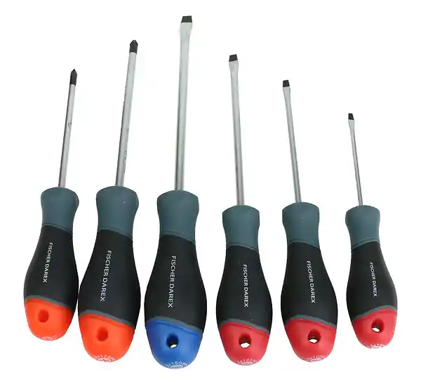 Offre Limitée Jeu de 6 tournevis plats et cruciformes MEKANO