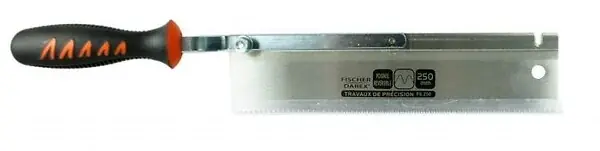 Meilleure Vente Scie à dos acier réversible coudée 250mm FISCHER DAREX