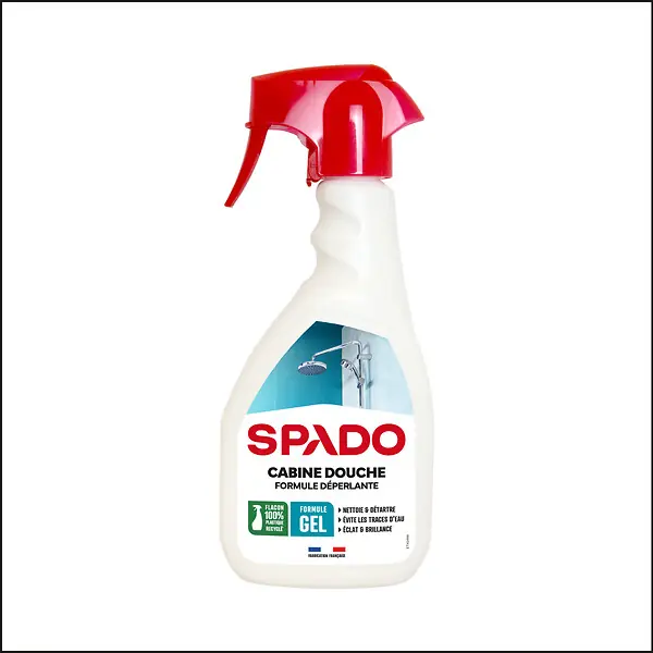 Nettoyant cabine de douche déperlant - 500ml SPADO Paiement Sécurisé