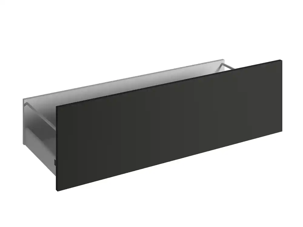 Jusqu'à Épuisement Des Stocks Façade tiroir pour meuble de cuisine Lotus anthracite mat 35 x 120 cm OFITRES