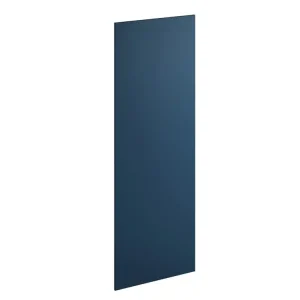 Façade dos pour meuble de cuisine Lotus bleu indigo mat 85 x 240 cm OFITRES Petit Prix