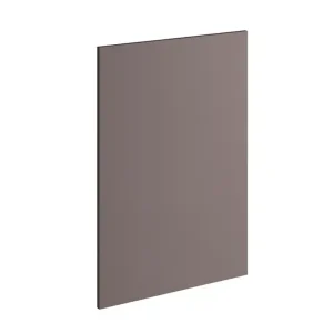 Solde Façade dos pour meuble de cuisine Lotus basalte mat 85 x 58 cm OFITRES
