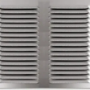 Paiement Sécurisé Grille d‘aération carrée aluminium anodisé - 200x200 mm AUTOGYRE