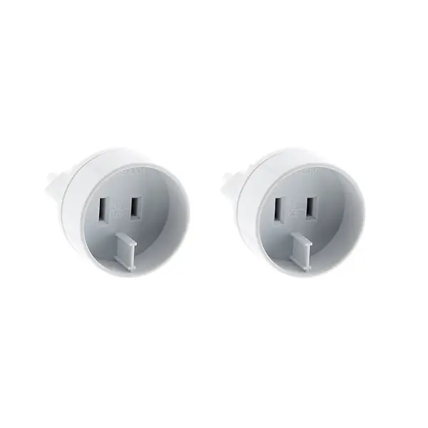 Produit De Marque Lot de 2 adaptateurs voyage UE/USA - Zenitech