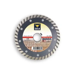 Disque diamant béton tuile granit diamètre 125 mm SEA Seulement Aujourd'hui