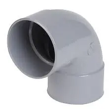 Coude pvc ff a coller 87°30 diametre 125 mm nicoll Pas Cher