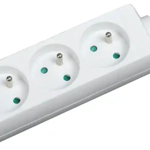 Produit De Marque Multiprise 3 prises 1m blanc