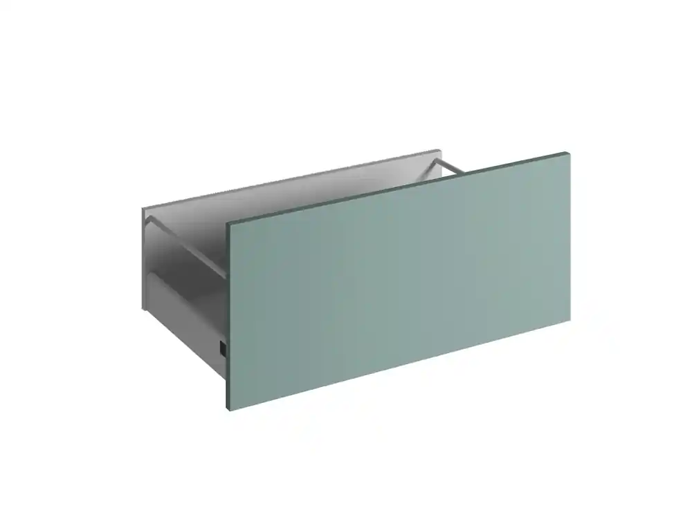 Satisfait Ou Remboursé Façade tiroir pour meuble de cuisine Lotus vert d‘eau mat 35 x 80 cm OFITRES