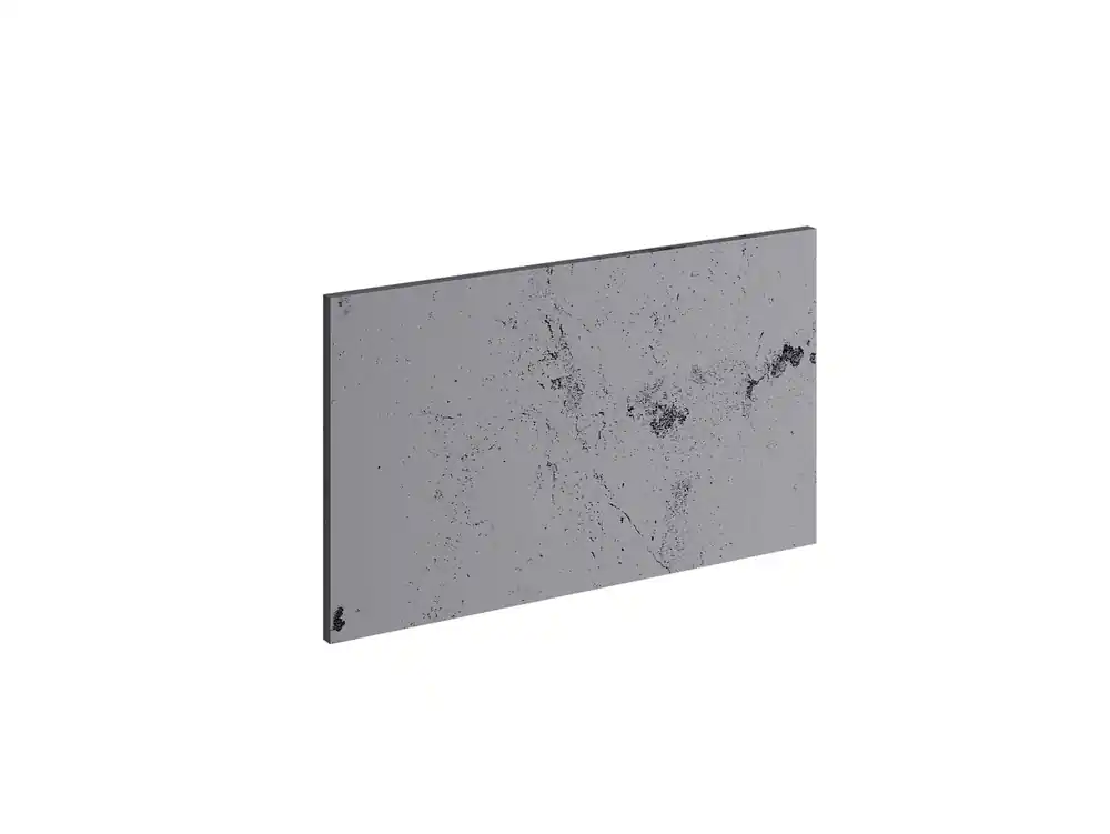 Porte transversale pour meuble haut de cuisine Lotus béton mat 35 x 60 cm OFITRES Haute Qualité