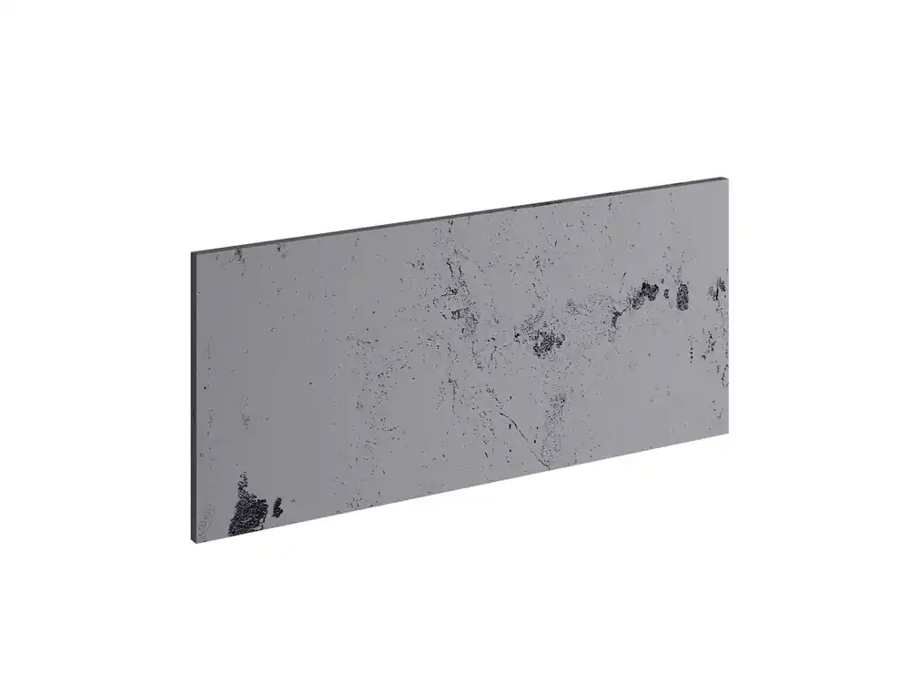Haute Qualité Porte transversale pour meuble haut de cuisine Lotus béton mat 35 x 80 cm OFITRES