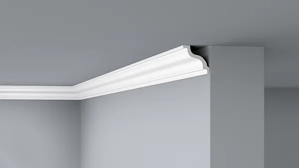 Moulure décorative en polystyrène extrudé - 70x70 mm - 2 m NMC France Commander Vite
