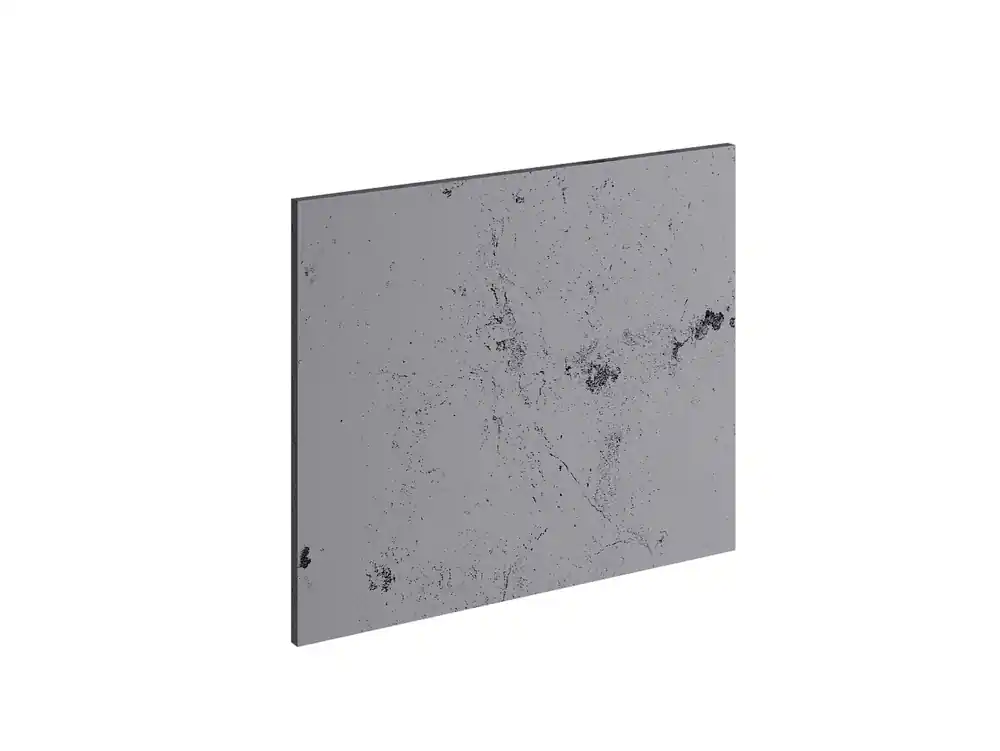 Porte pour meuble hotte de cuisine Lotus béton mat 42 x 60 cm OFITRES Solde