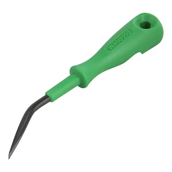 Promotion Outil de manipulation 3.5x0.5mm coudé - WAGO - 210-658