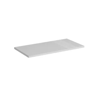 Tablette décorative Glossy blanc brillant 60 x 30 cm OFITRES Paiement Sécurisé