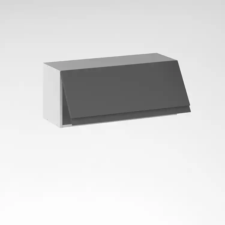 Bon Marché Façade transversale pour meuble haut de cuisine Perle gris anthracite mat 35 x 60 cm OFITRES
