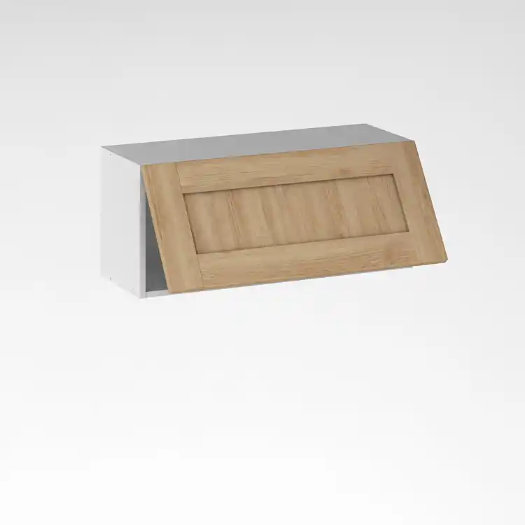 Façade transversale pour meuble haut de cuisine Lounge chêne verni 35 x 60 cm OFITRES Pas Cher