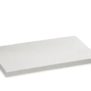 Couvre mur plat 50 x 28 x 3 cm blanc SAS Bon Plan