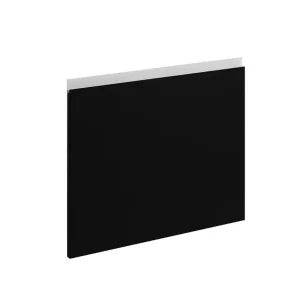 Porte avec poignée intégrée pour meuble hotte de cuisine Mallorca noir mat 42 x 60 cm OFITRES Promotion
